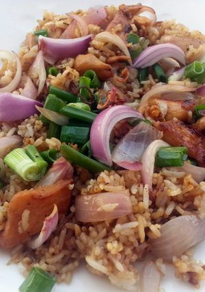 A picture of Chicken Fried Rice.