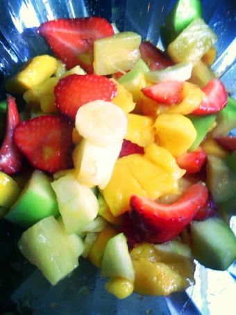 Easy Steps to Prepare Recipes mango fruit salad the Perfect Delicious.