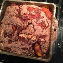 A picture of Fruit coffee cake.