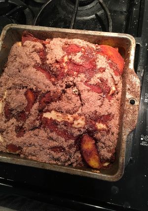 A picture of Fruit coffee cake.