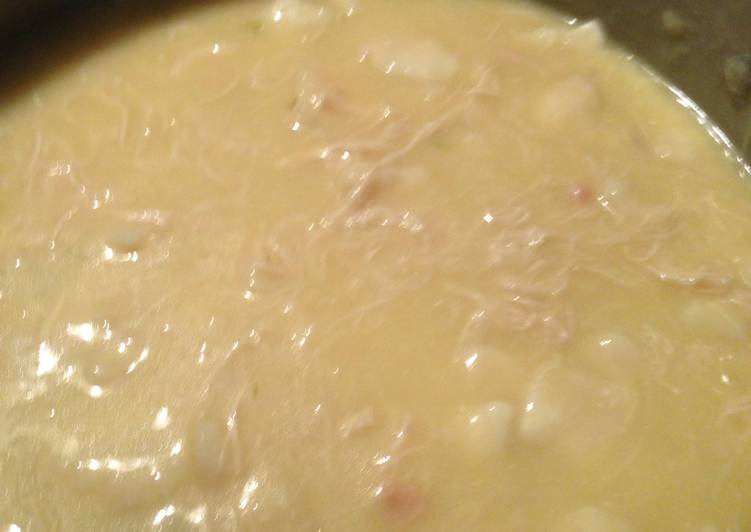 Steps to Make Homemade Chicken And Dumplings