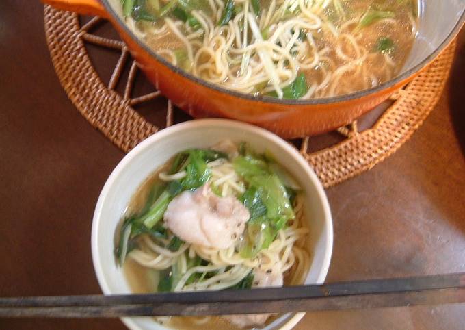 Stewed Ramen with Yakisoba Noodles