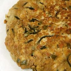 A picture of Crispy and Delicious Tofu Omelet.