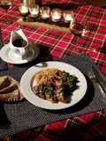 Pork Loin Stuffed Spinach and Emmenthaler Cheese