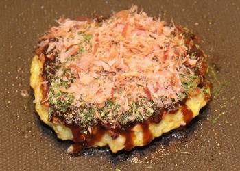 Easiest Way to Make Delicious Recipe by the President of the Japanese Okonomiyaki AssociationKansaistyle Okonomiyaki