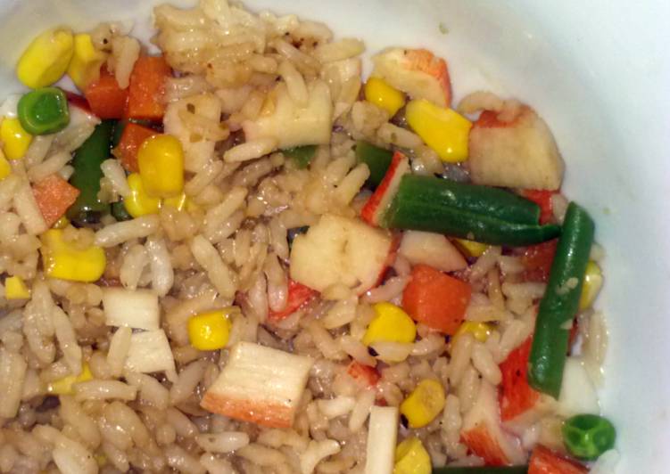 Step-by-Step Guide to Prepare Tasty Crab vegetable stir fry