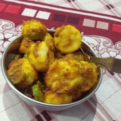 A picture of Banana sabzi.