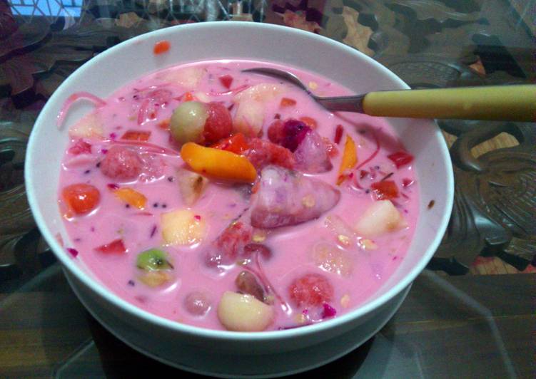 Simple Way to Prepare Speedy Fruits Soup