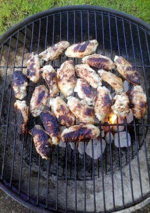 A picture of BBQ Chicken Wings.