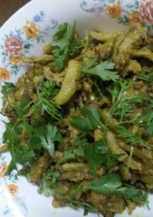 A picture of Tendli/kundra ki sabji.
