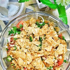 A picture of Masala chana chaat.