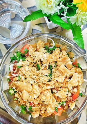 A picture of Masala chana chaat.