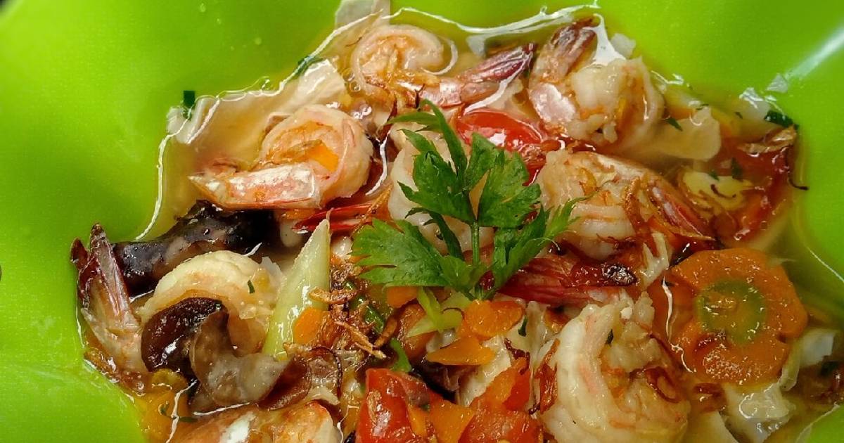 59 Resep Sup Udang Kembang Tahu Enak Dan Mudah Cookpad