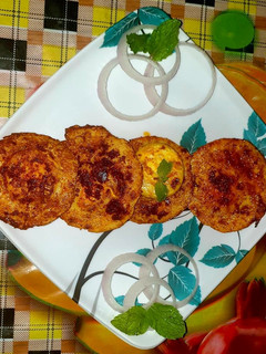 முட்டை ரோஸ்ட் (Muttai roast recipe in tamil) செய்முறை முக்கிய புகைப்படம்