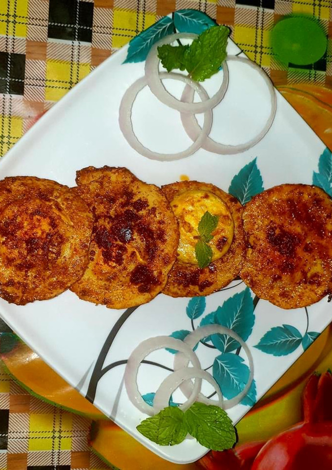 முட்டை ரோஸ்ட் (Muttai roast recipe in tamil) செய்முறை முக்கிய புகைப்படம்