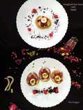 Beetroot Curd Halwa With Rabdi