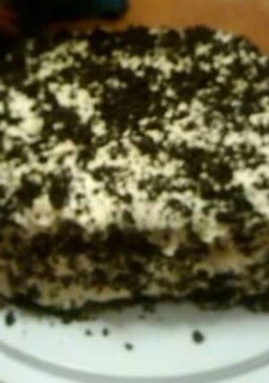 A picture of Junes million $ chocolate cake.