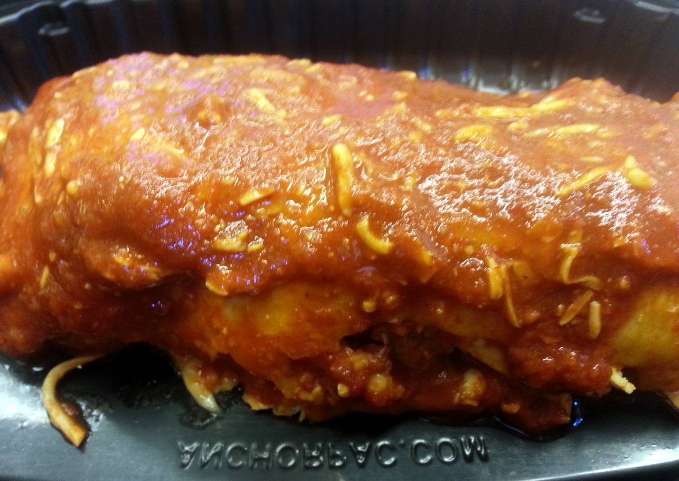 Leftover Chicken Enchiladas