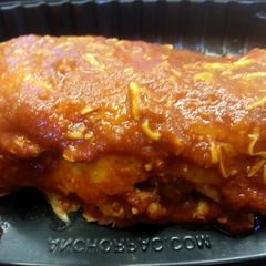 Leftover Chicken Enchiladas A picture of Leftover Chicken Enchiladas.