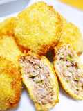 Freezable Minced Cabbage & Beef Cutlets for Bento