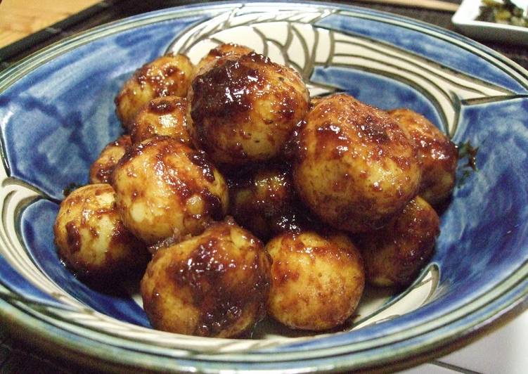 Recipe of Speedy New Potatoes Simmered in Miso