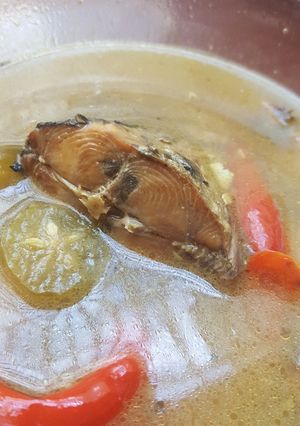 Foto resep Ikan Asem Cuka Bumbu Kuning