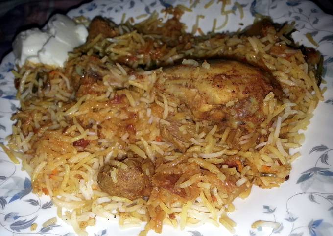 Chicken Tikka Biryani (smoked)