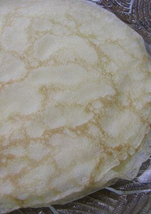 A picture of When You Need Just a Little Crepe Batter.