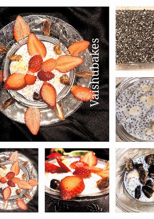 A picture of Fruity Chia Pudding (Sugar and Fat Less).