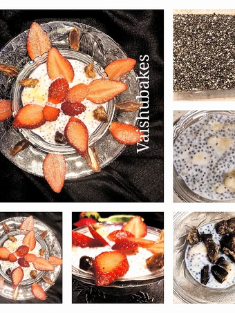Recipe Fruity Chia Pudding (Sugar and Fat Less) the Can Spoil the Tongue Perfect
