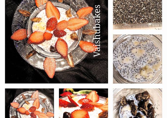 Step-by-Step Guide to Make Super Quick Homemade Fruity Chia Pudding (Sugar and Fat Less)