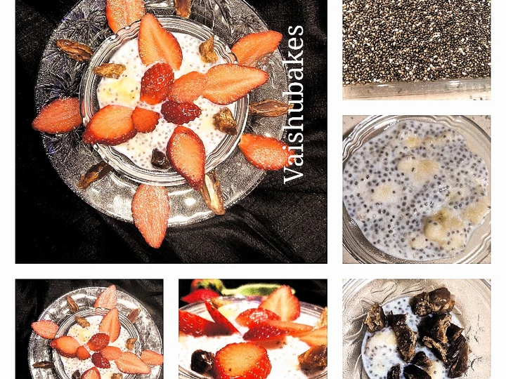 Recipe Fruity Chia Pudding (Sugar and Fat Less) the Can Spoil the Tongue Perfect