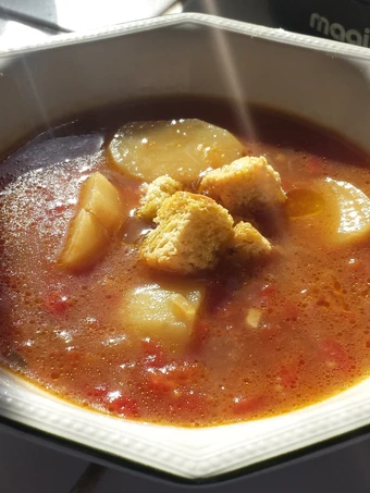 Easy Way Make Recipe Spicy Tomato Soup that is So Delicious, Appealing}