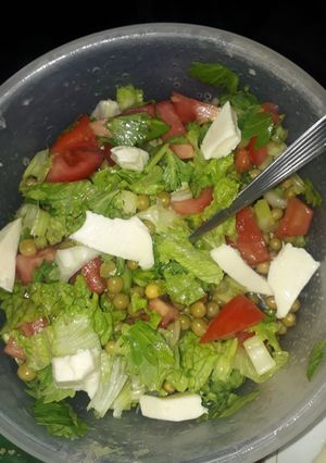 Una foto de Ensalada cetogénica