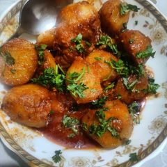 Kashmiri Aloo Dum A picture of Kashmiri Aloo Dum.
