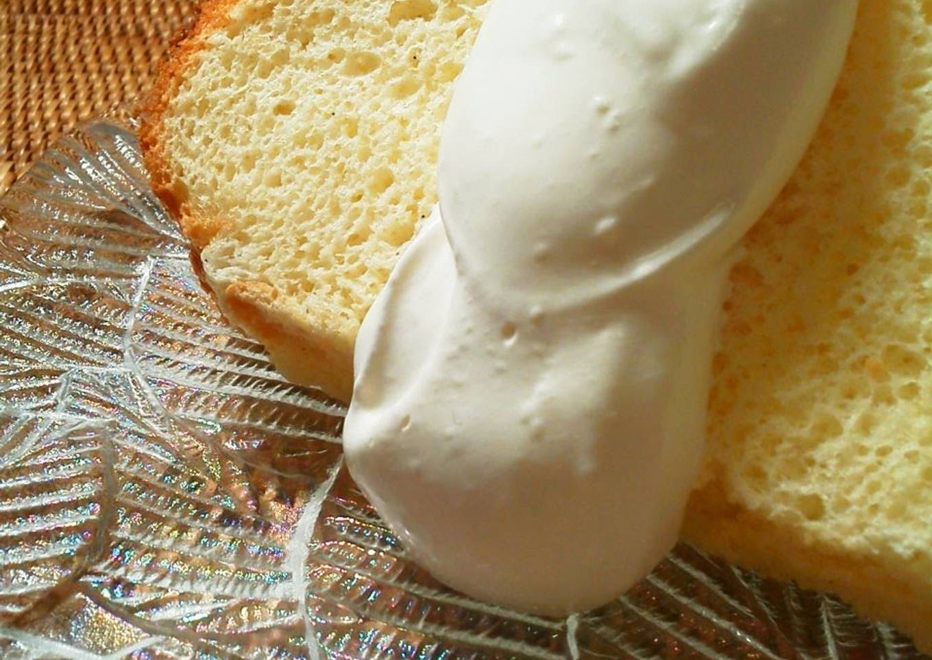 A Small Serving of Whipped Cream