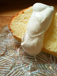 A picture of A Small Serving of Whipped Cream.