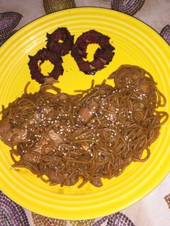A picture of Chicken Lo Mein.