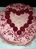 Sophie's lemon and raspberry cake