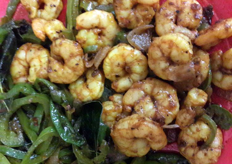 Recipe of Ultimate Butter Garlic Chilli Prawns