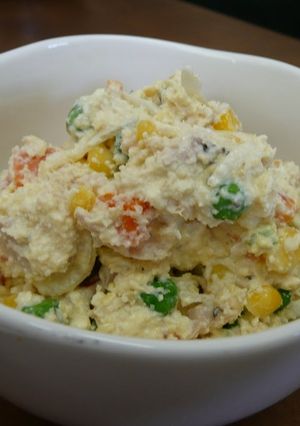 A picture of Okara Salad for Dieters.
