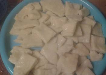 New Recipe Homemade Spatzel  egg noodles Delicious Simple