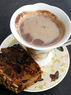 A picture of Spiced Hot Chocolate Late Nite Snacking.