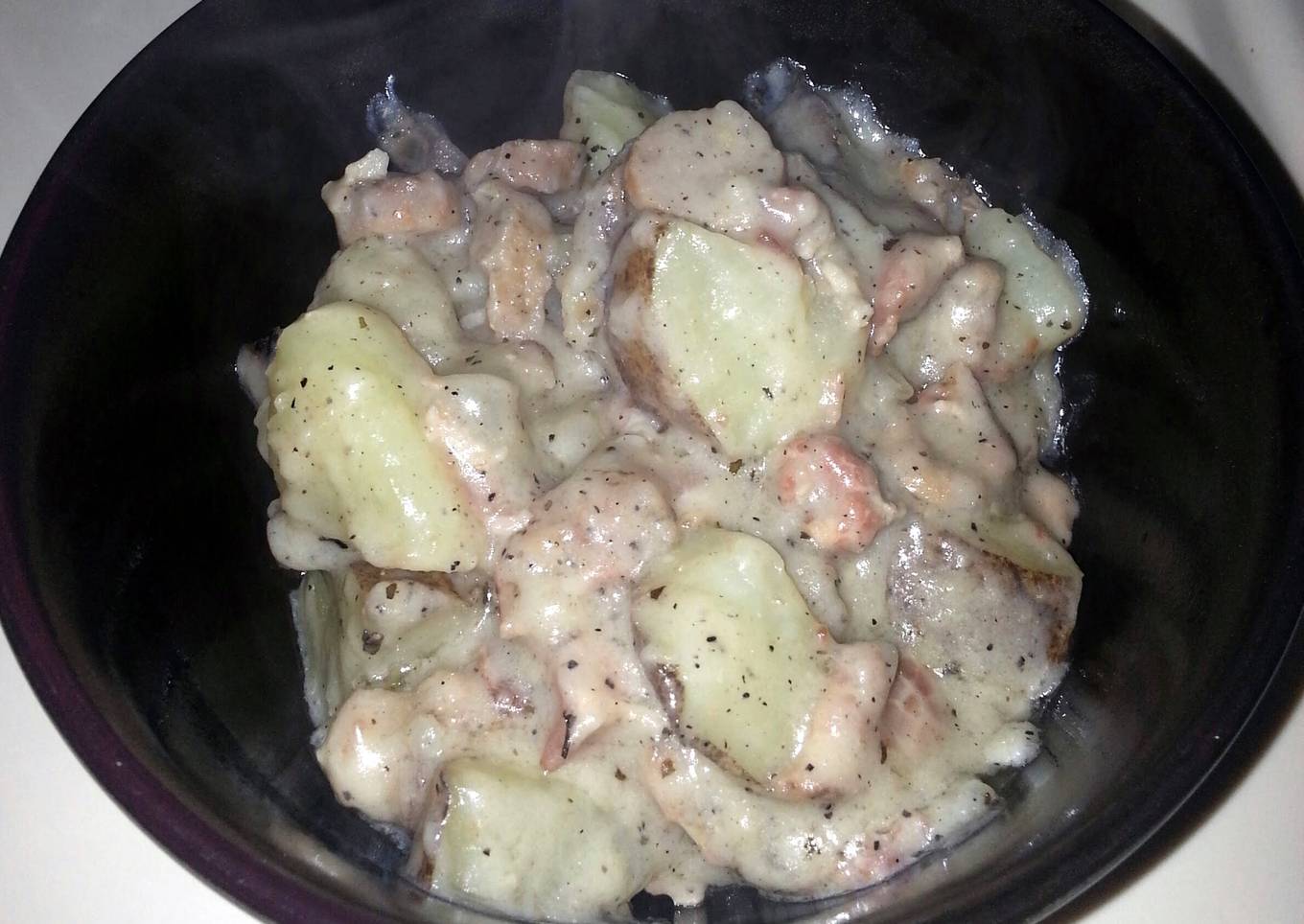 Crazy with potatoes և meat