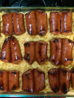 A picture of Mac and Cheese Casserole.
