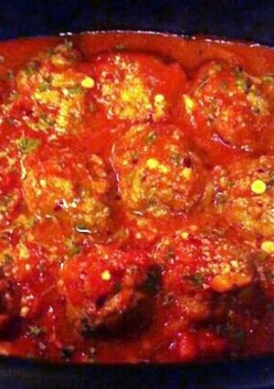 A picture of Bubbas' Meatballs.