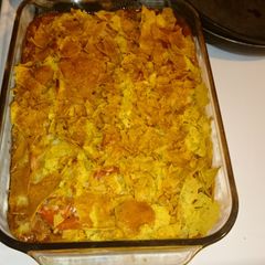 A picture of Mexican meatloaf.