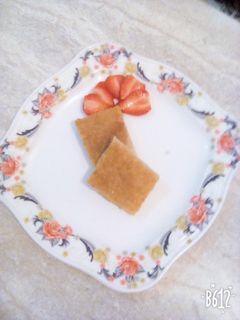 صورة لوصفة بسبوسه على طريقتي