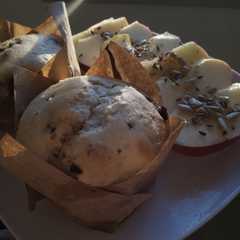 Una foto de Muffins fáciles altos en Hierro y Magnesio 🥧
