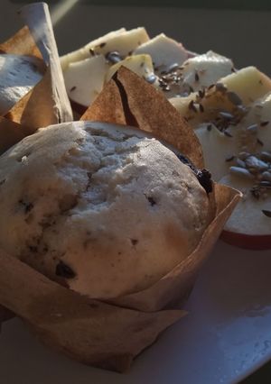 Una foto de Muffins fáciles altos en Hierro y Magnesio 🥧